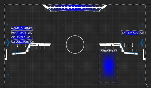 curved UMG in widget editor.