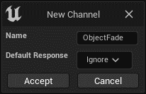 Custom fade channels default settings