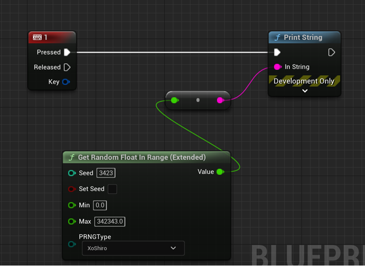 Setup for test (note set seed should be true, unlike in this picture)