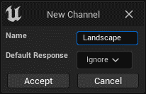 Custom channel default response